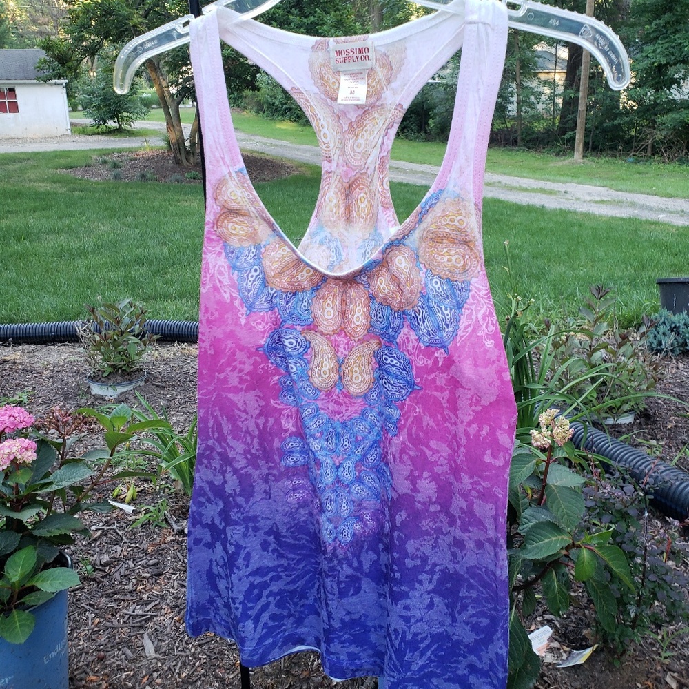 Mossimo Supply Co Print Racerback Tank